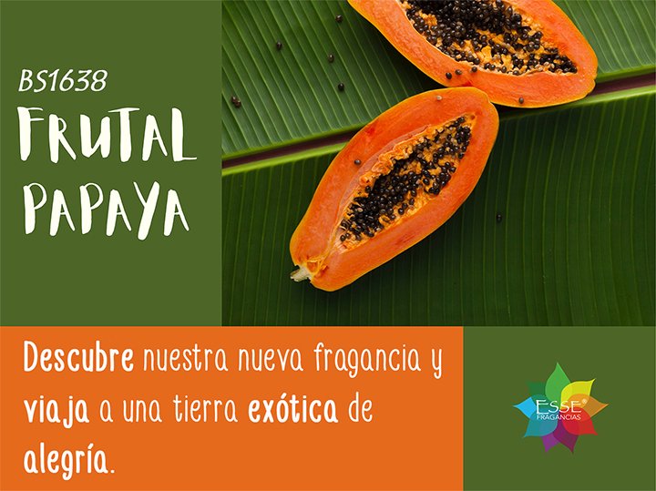 Bs1638 frutal papaya (nueva fragancia)