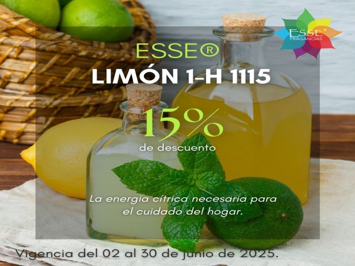 15% off esse® limÓn 1-h 1115